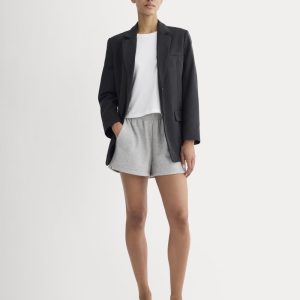 The Off Duty French Terry Short | Heathered Grey