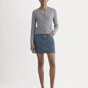 The Denim Mini Skirt | Deep Atlantic