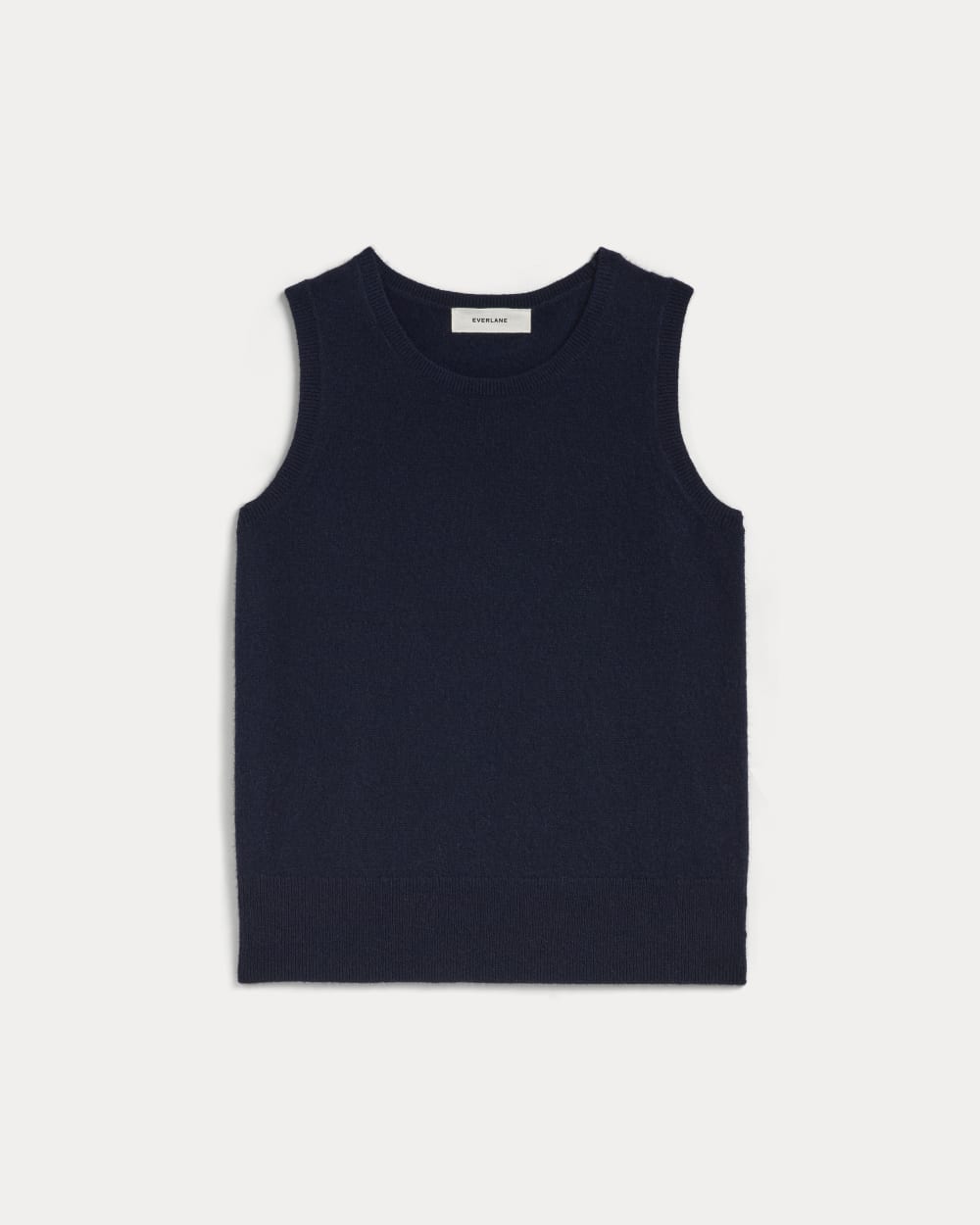 The Classic Tank in Cashmere | Navy - Image 2