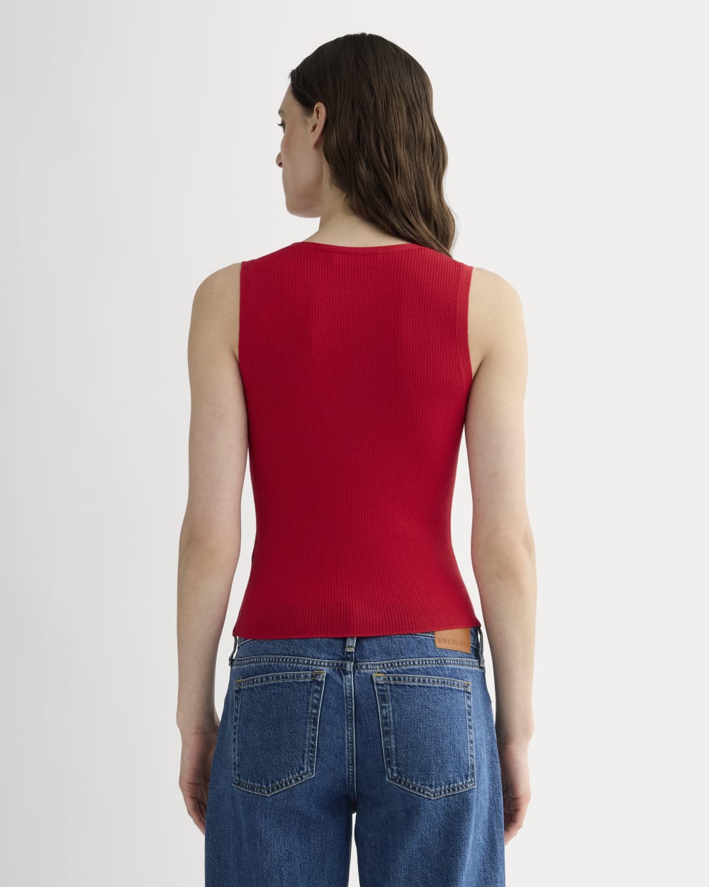 The Tank in Ultrasoft Merino | Classic Red - Image 5