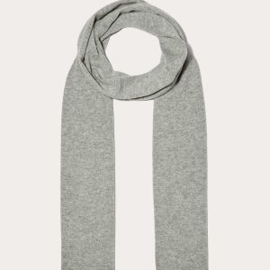 The Cashmere Scarf | Light Heather Grey
