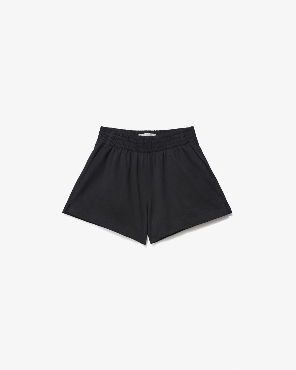 The Retro Jersey Short | Black - Image 4