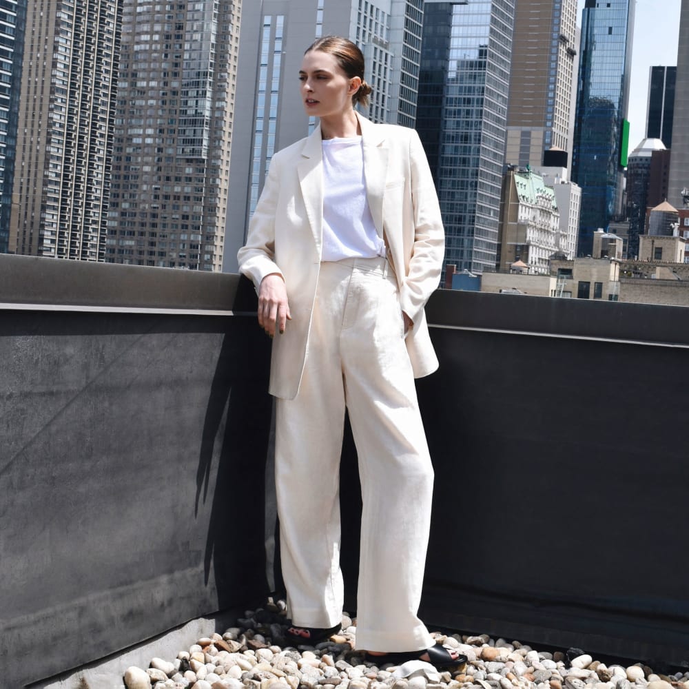 The Linen Way-High? Drape Pant | Canvas - Image 7