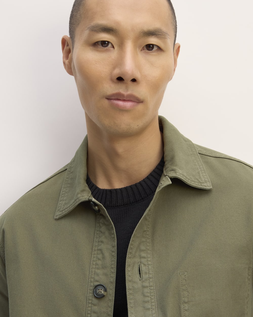 The Organic Cotton Chore Jacket | Kalamata - Image 3