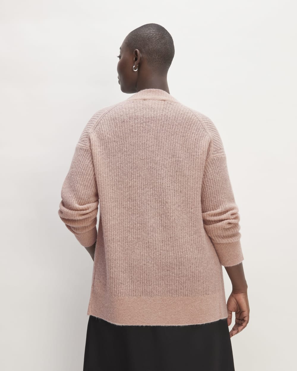 The Alpaca Oversized Cardigan | Cafe Creme - Image 6