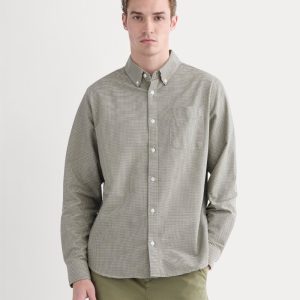 The Classic Oxford Shirt | Forest Night Gingham | Standard