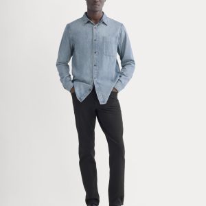 The Athletic 4-Way Stretch Organic Jean | Uniform | Black