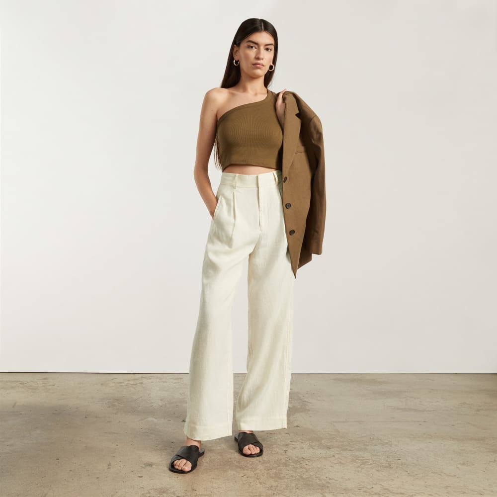 The Linen Way-High? Drape Pant | Canvas - Image 5