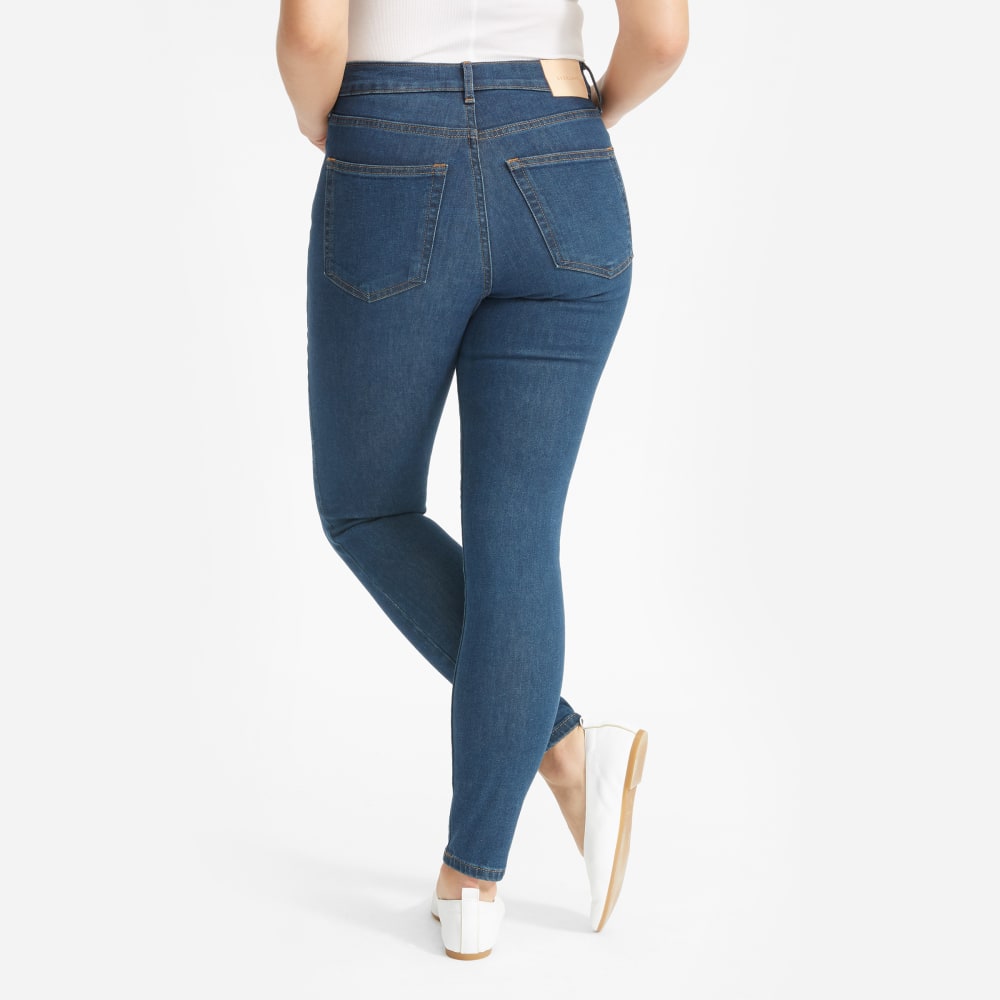 The Authentic Stretch High-Rise Skinny | Dark Blue Wash | 28.5 Inseam - Image 14