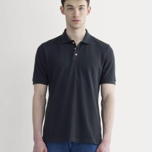 The Pique Polo | Deep Navy