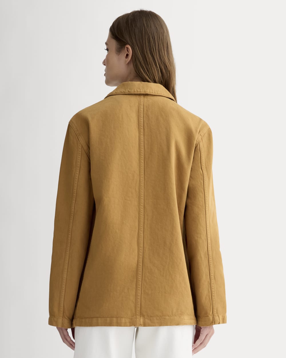 The Denim Chore Blazer | Garment-Dyed Neutral - Image 5