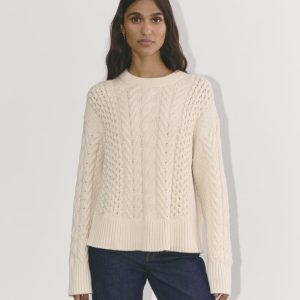The Cable Sweater in Everyday Cotton | Canvas