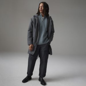 The Waxed Cotton Parka | Slate