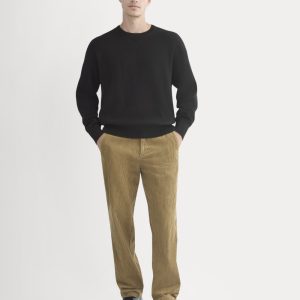 Wide Wale Corduroy Trouser | Aged Brass