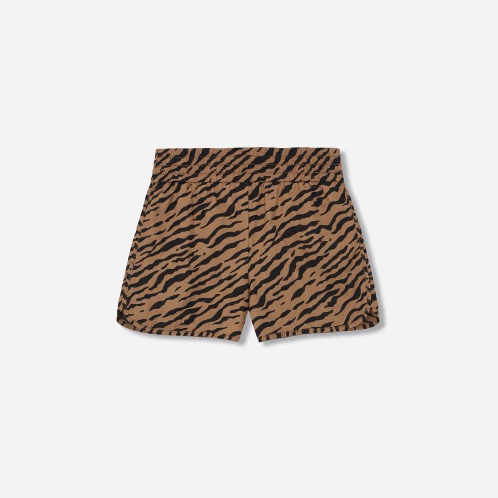 The Poplin Boxer Short | Tiger Stripe Toasted Coconut - Image 2