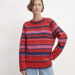 The SuperFuzz Alpaca Crew | Fuchsia Pink / Ocean Cavern / Classic Red