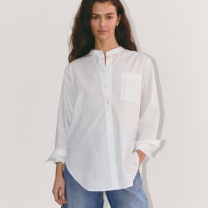 The Oversized Shirt in Ultrasoft Cotton | White