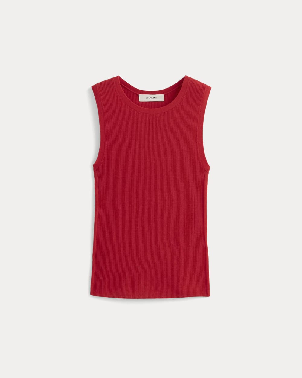 The Tank in Ultrasoft Merino | Classic Red - Image 2