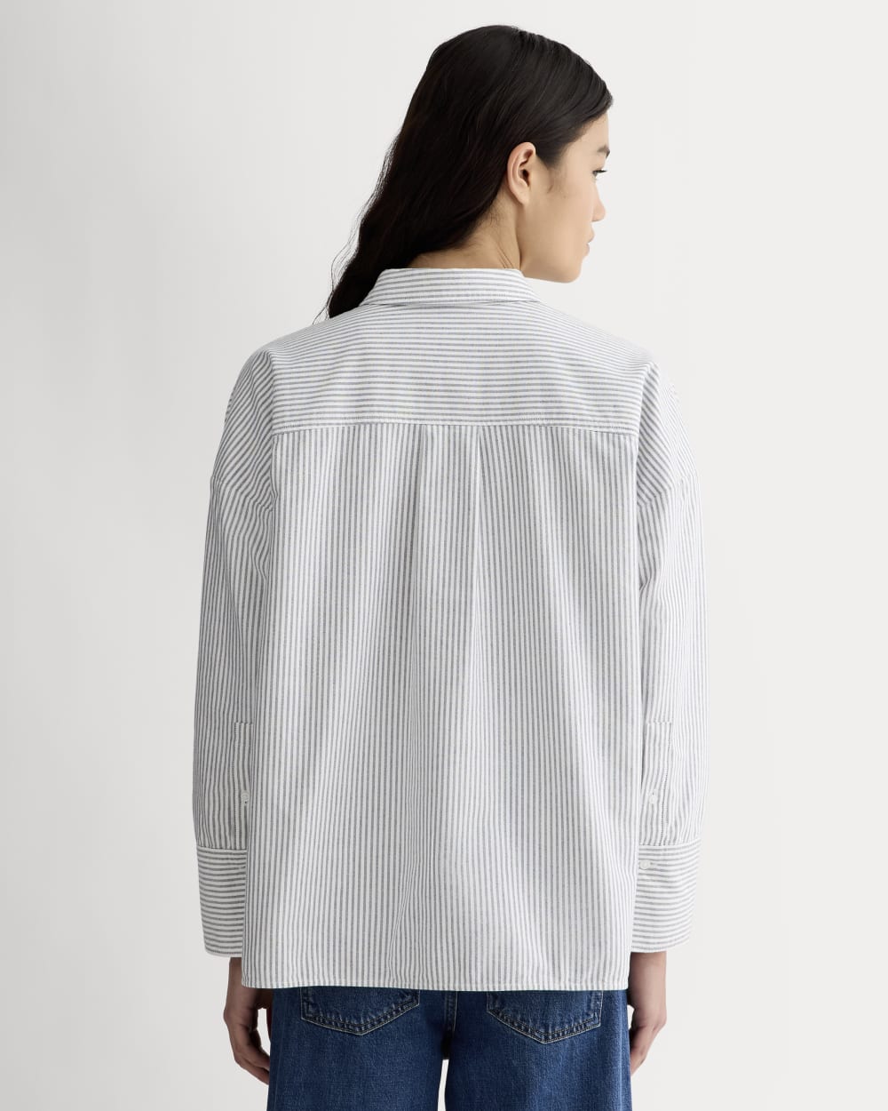 The Boxy Oxford | Black / White - Image 5