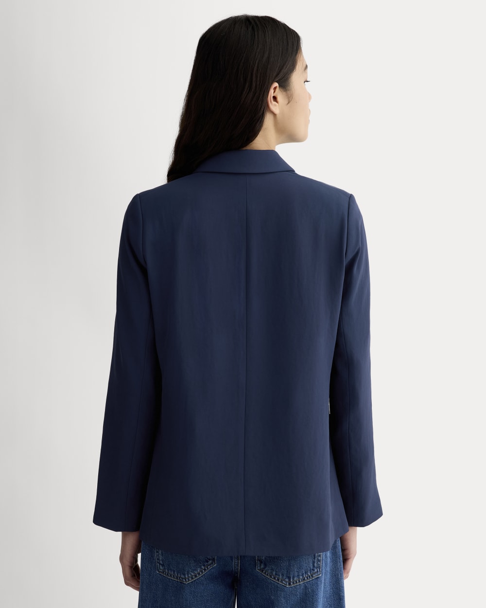 The Drapey Blazer | Navy - Image 5