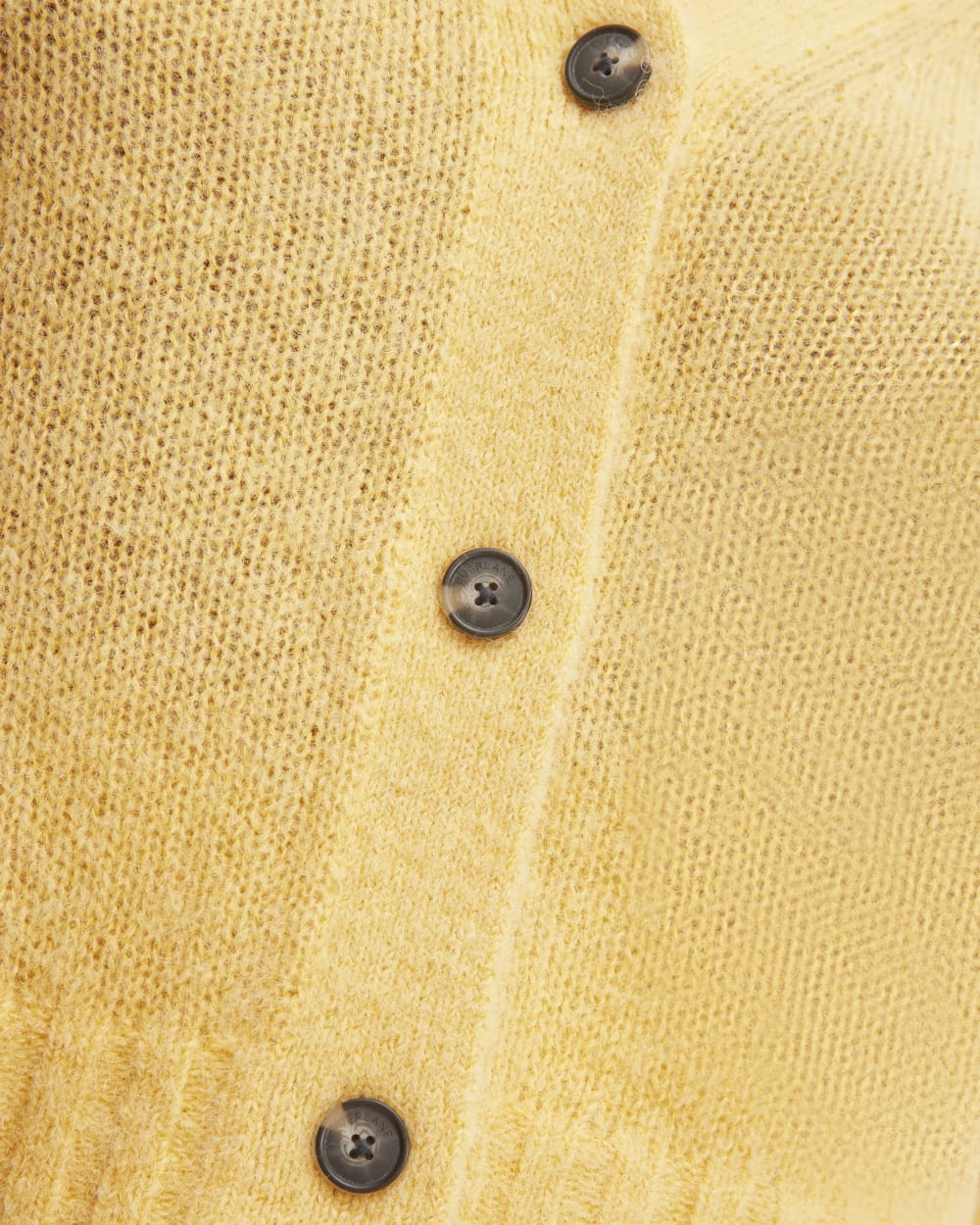 The Alpaca V-Neck Cropped Cardigan | Raffia - Image 5