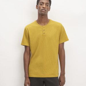 The Cotton Slub Henley | Honeycomb