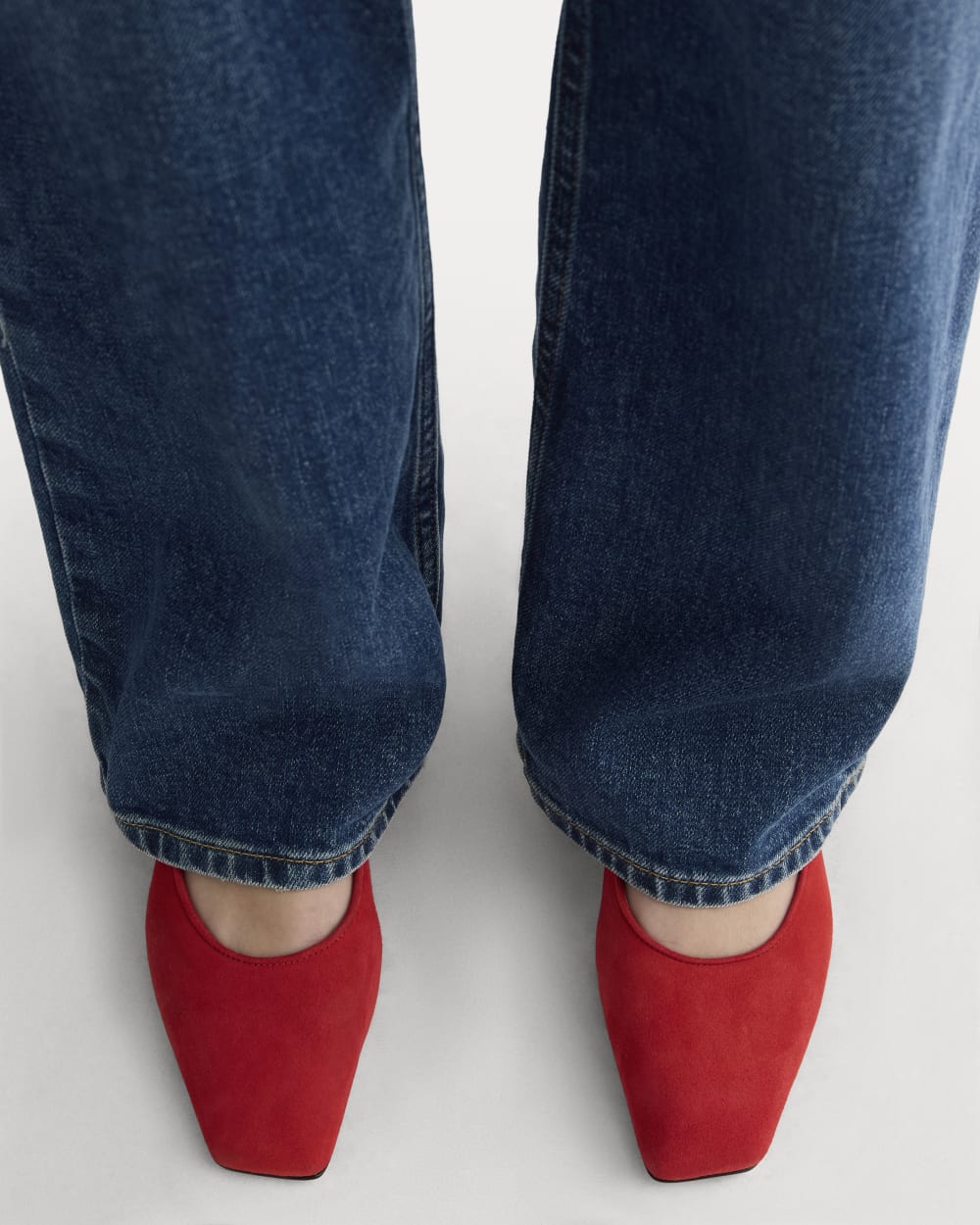 The Ballet Pump | Classic Red Suede - Image 4