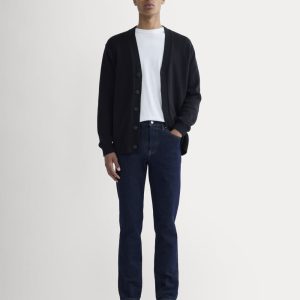 The Relaxed 4-Way Stretch Organic Jean | Uniform | Dark Indigo