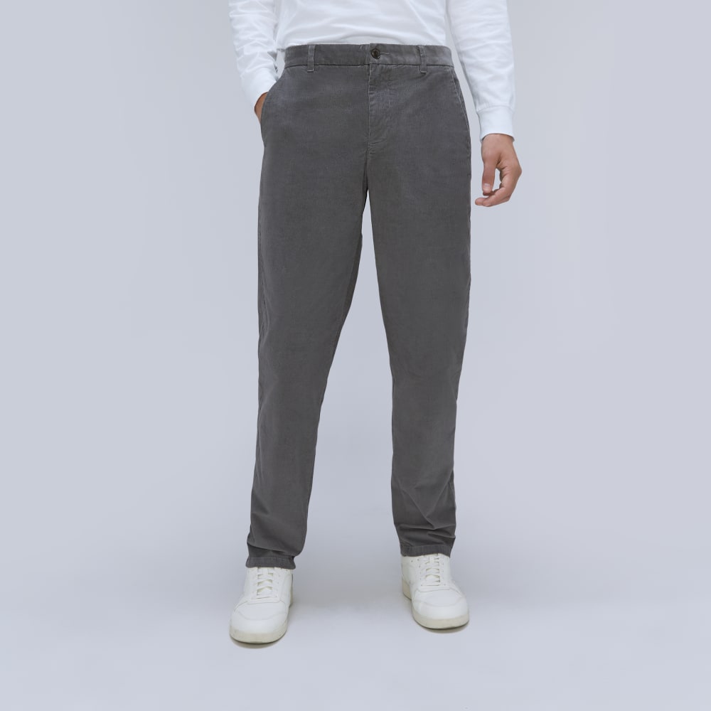 The Straight Fit Corduroy Pant | Pewter - Image 2