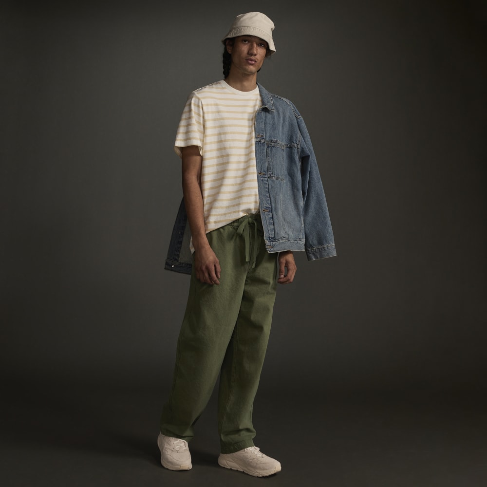 The Canvas Organic Cotton Drawstring Pant | Forest Green - Image 6