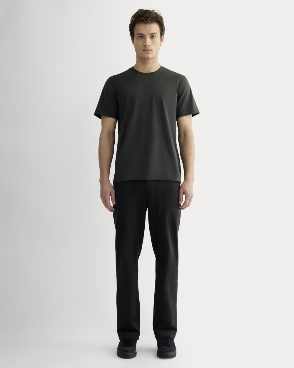 The Essential Organic Crew | Washed Black - Image 3