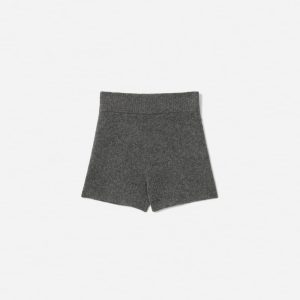 The Cozy-Stretch Short | Heathered Charcoal