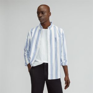 The Classic Oxford Shirt | Mazarine Blue / Bone | Standard