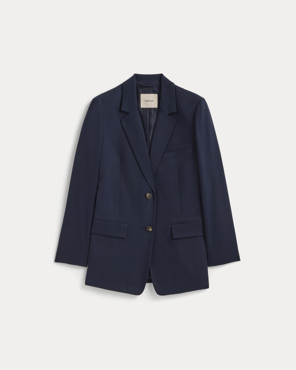 The Oversized Blazer in Buttersmooth | Navy - Image 2