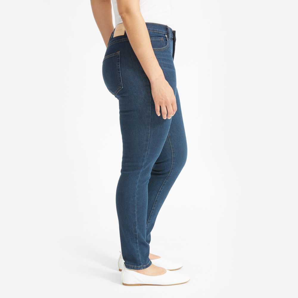 The Authentic Stretch High-Rise Skinny | Dark Blue Wash | 28.5 Inseam - Image 12