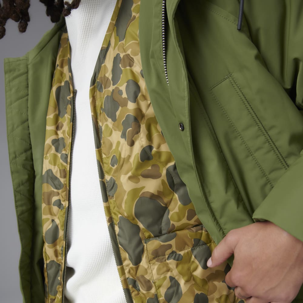 The ReNew Long Parka | Moss - Image 10