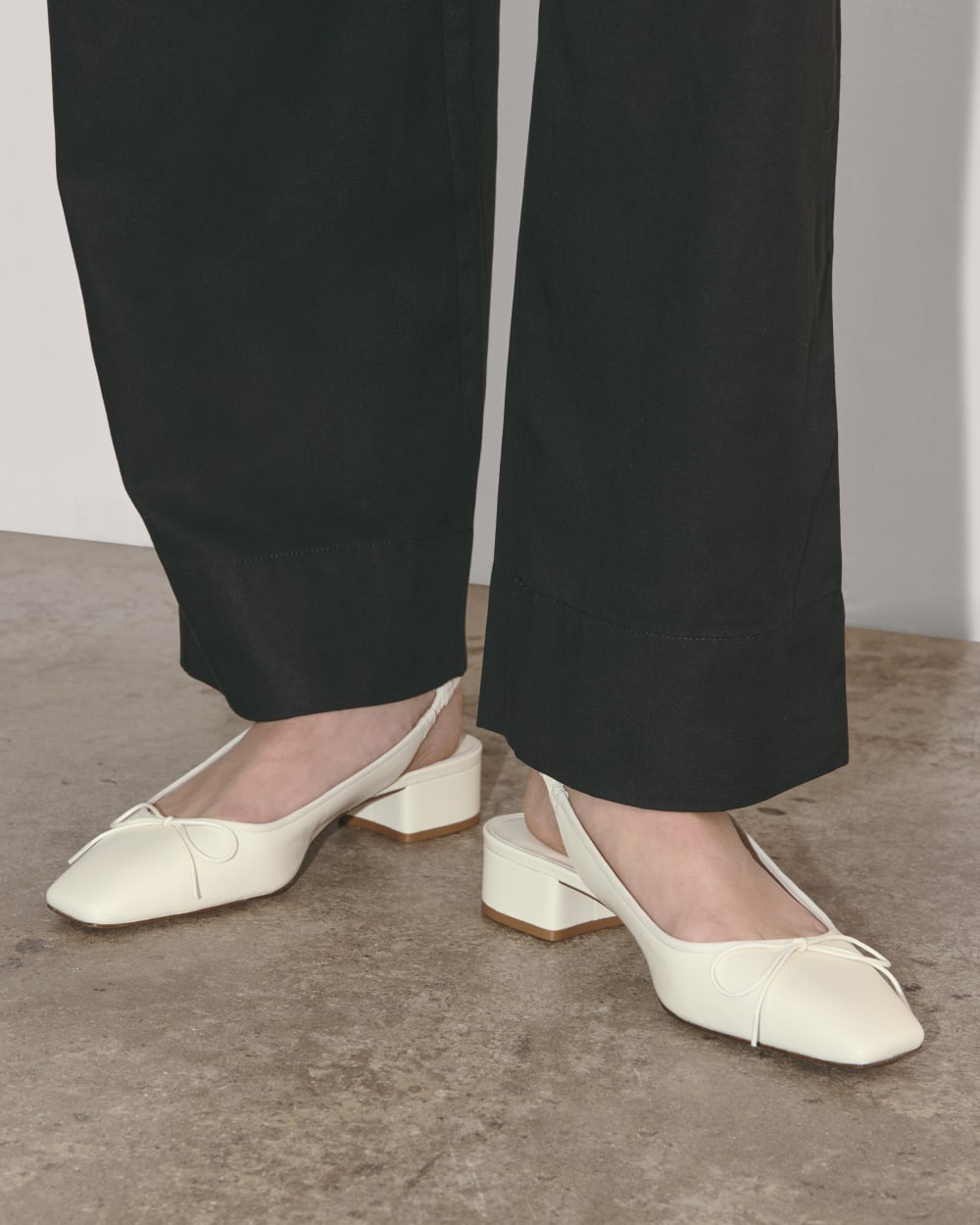 The Ballet Slingback Heel | Canvas - Image 2