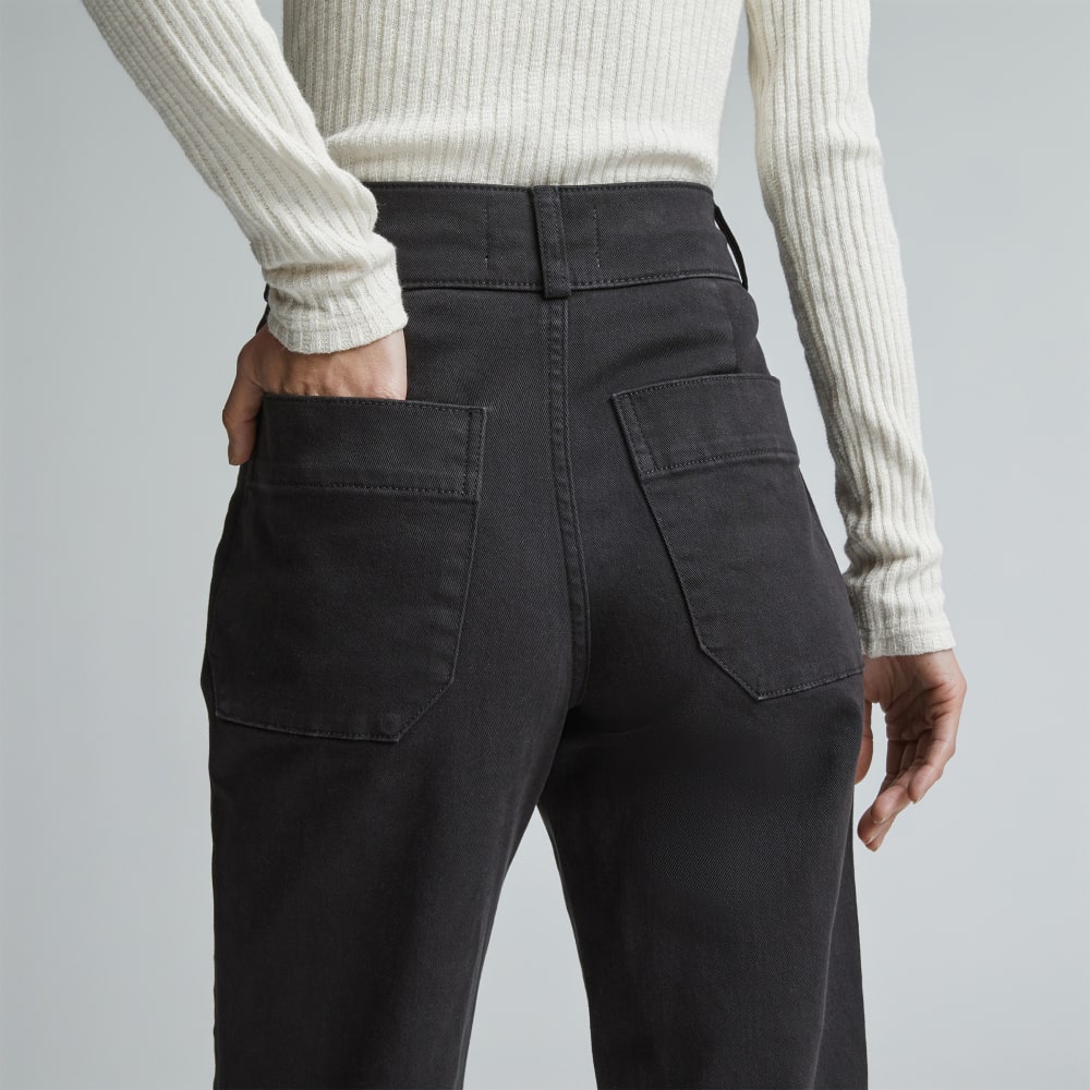 The Organic Straight-Leg Pant | Black - Image 4