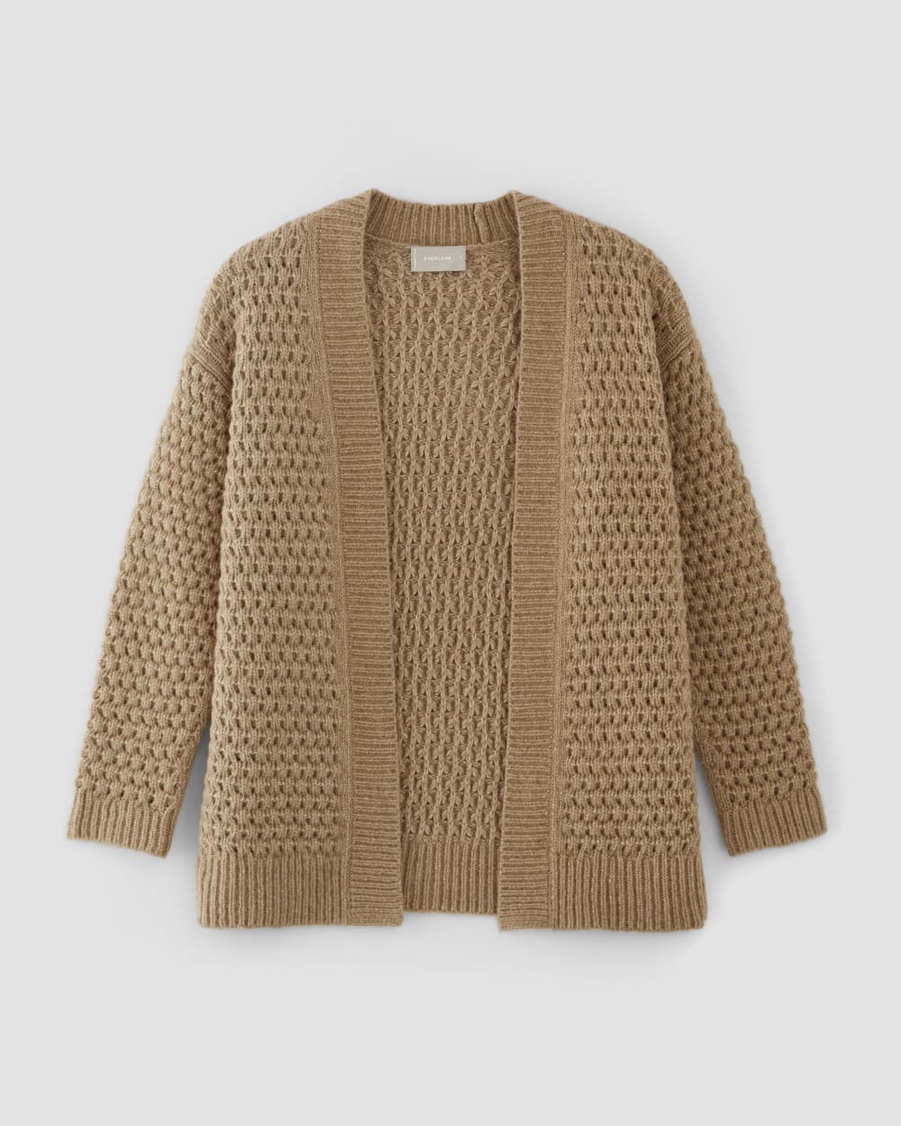 The Cloud Oversized Textured Cardigan | Tiger's Eye - Image 2