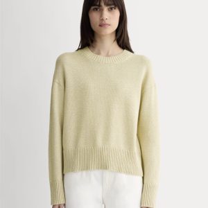 The Boxy Sweater in Everyday Cotton | Mojave Desert / Natural