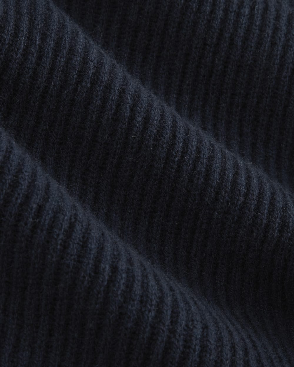 The Fisherman Crew in Wool Cashmere | Navy - Image 6