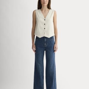 The Way-High® Sailor Jean |  Deep Blue | 29.5 Inseam