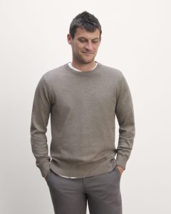 The No-Sweat Sweater | Uniform | Taupe Melange