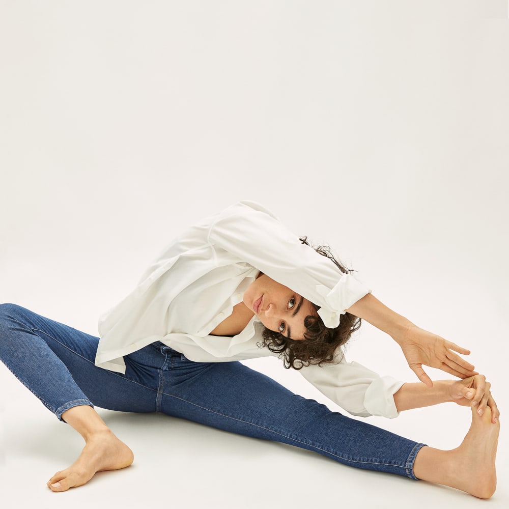 The Way-High® Clean Front Skinny Jean | Vintage Blue | 26.5 Inseam - Image 6