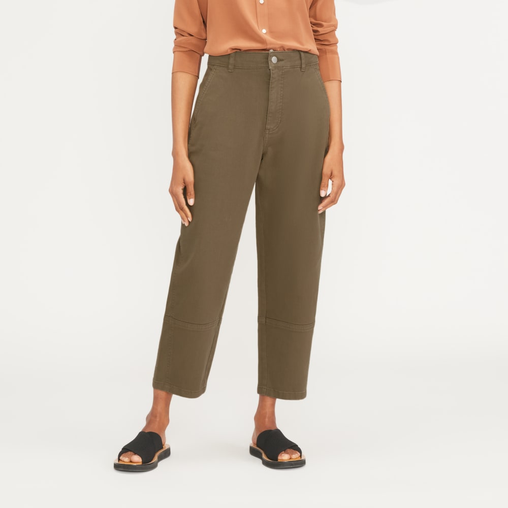 The Utility Barrel Pant | Dark Moss | Regular - Image 3
