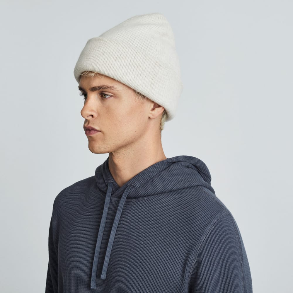 The Felted Merino Beanie | Heathered Oat - Image 5