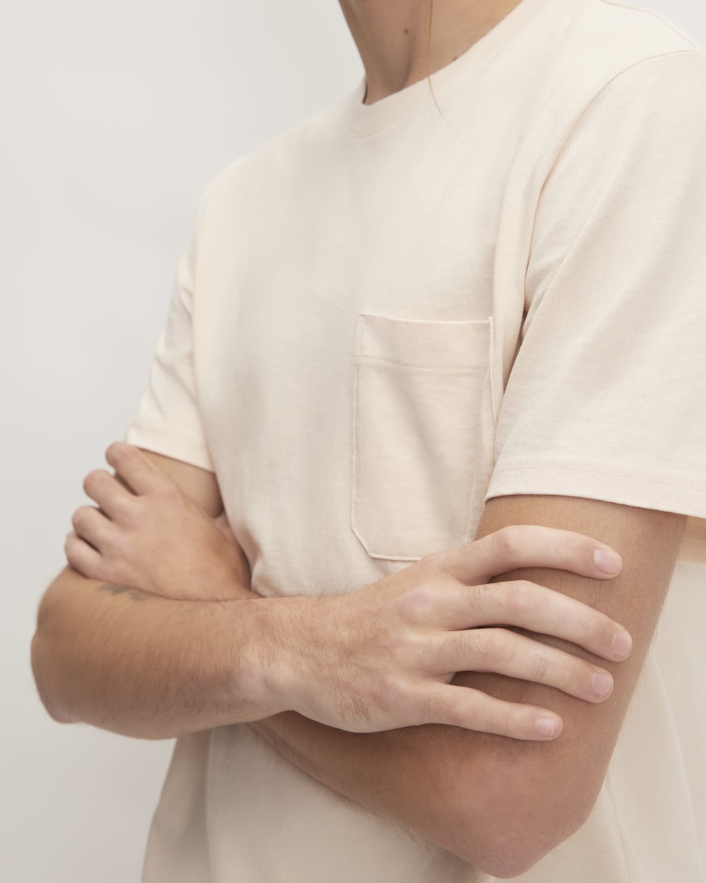 The Premium-Weight Pocket Tee | Uniform | Whisper Pink - Image 4