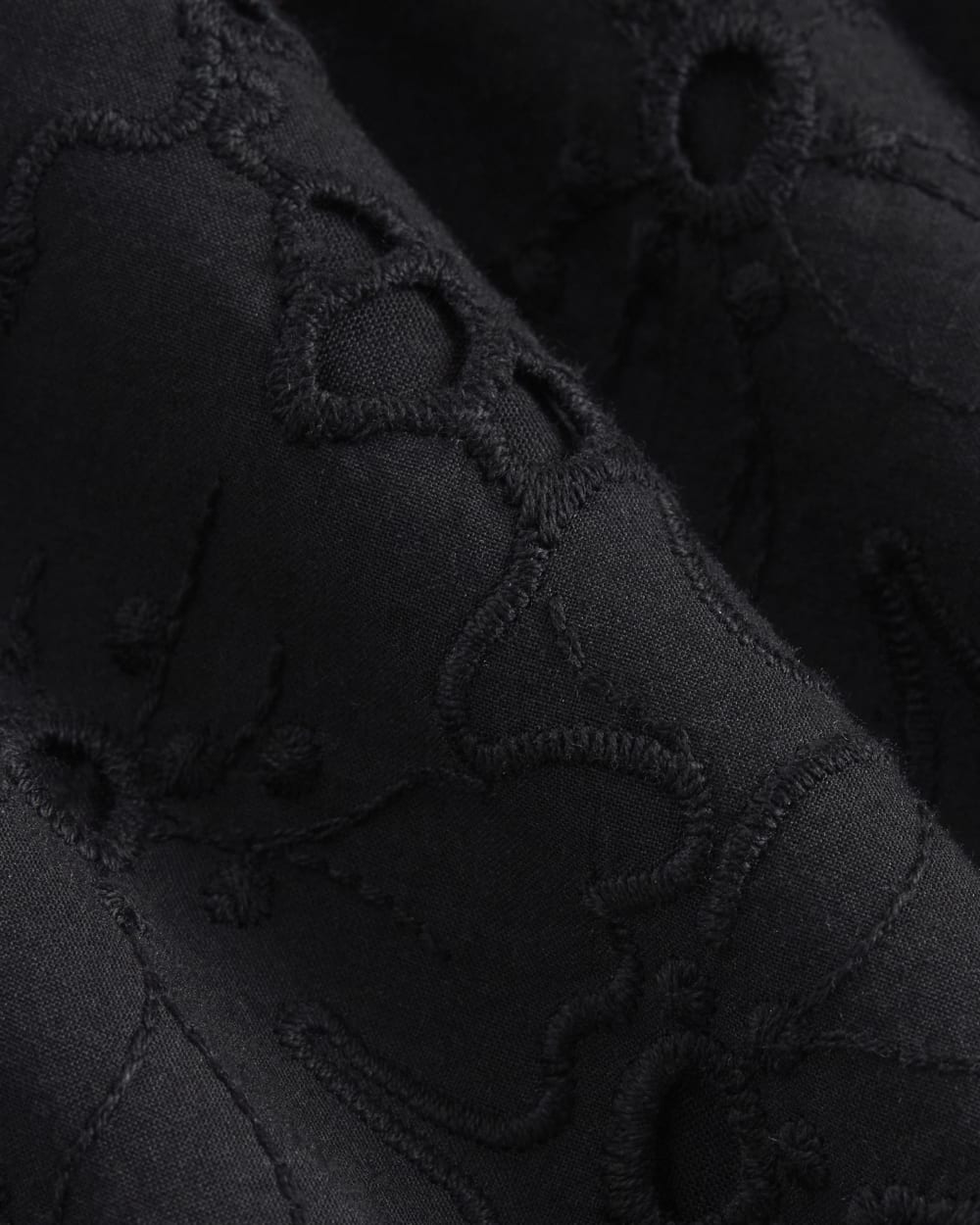 The Eyelet Pull-On Short | Black - Image 6