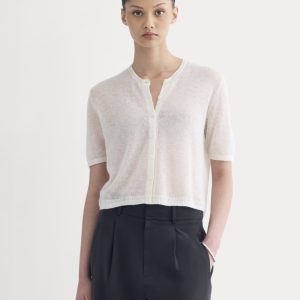 The Air Alpaca? Short-Sleeve Cardigan | Birch
