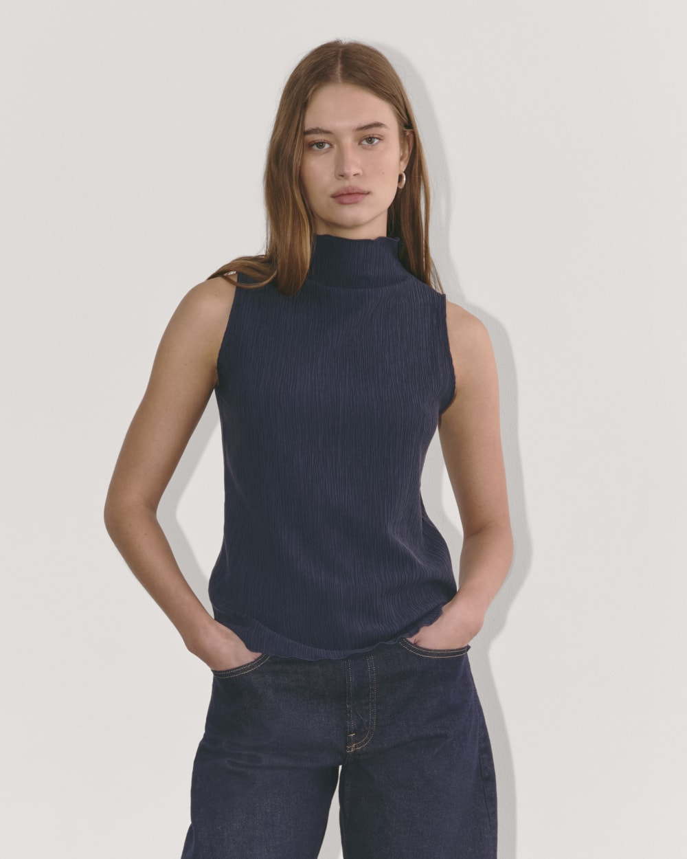 The Crinkle Tank | Navy